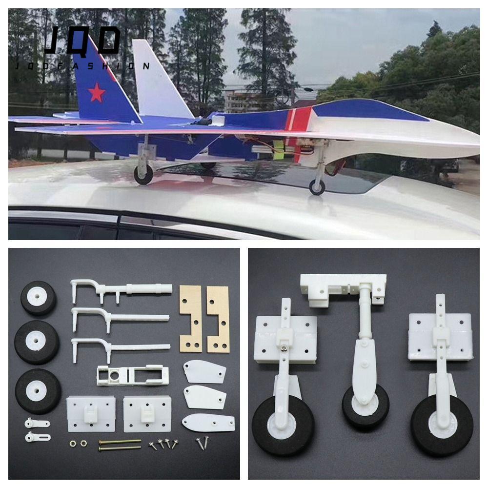 JQD RC เครื่องบิน Landing Gear, KT Board น้ําหนักเบา SU27 ชุดประกอบ, ของเล่นปีกคงที่เครื่องบิน Quadc