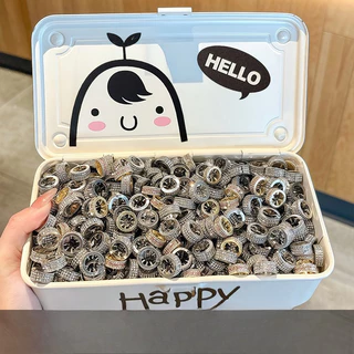 ชุดกิ๊บจัดแต่งทรงผม 10 ชิ้น ทำจากโลหะผสม สไตล์สำหรับผู้หญิง