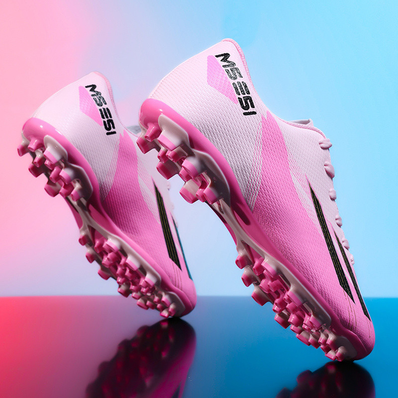 ผู้ชายผู้หญิง Professional Futsal รองเท้าฟุตบอลรองเท้าฟุตบอลกลางแจ้ง Cleats Breathable กลางแจ้งรองเท