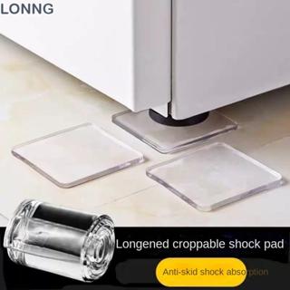 LONNG 4 ชิ้นแผ่นกันลื่น, Self-Adhesive Anti Vibration เฟอร์น…
