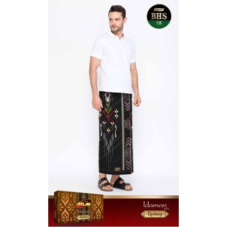 Atlas Sarong Idaman Flower Motif Bhs
