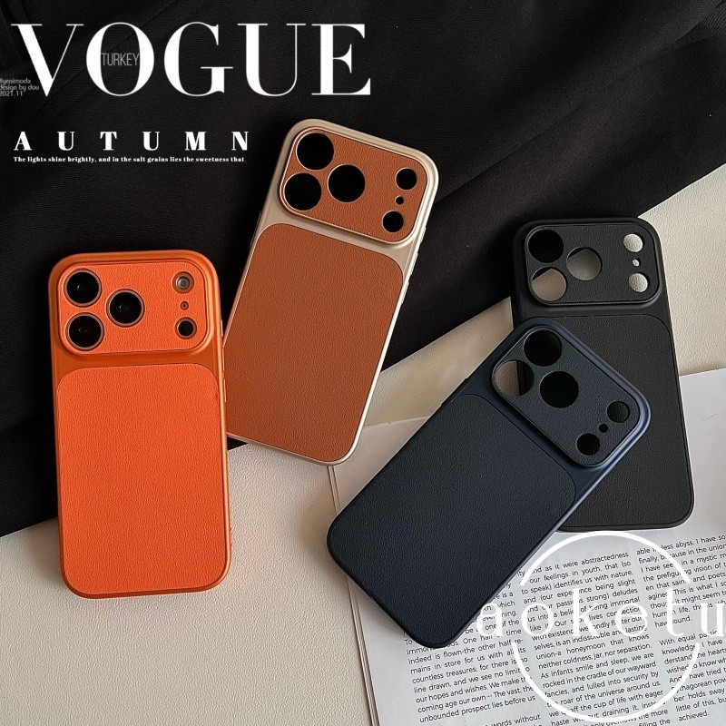 หรูหราเปลี่ยนทันที ไอโฟน 17 เคสโทรศัพท์ลายหนังหน้าต่างขนาดใหญ่เหมาะสําหรับ ไอโฟน 11 12 13 14 15 16 17 มือโปร สูงสุด ฝ้ารวมทุกอย่างป้องกันการตกฝา
