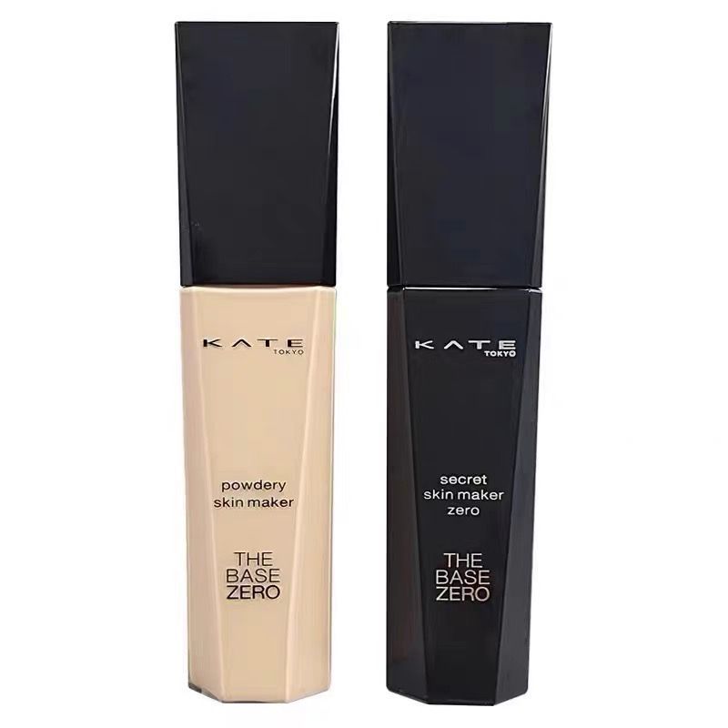 รองพื้นเคาน์เตอร์ญี่ปุ่น KATE Liquid Foundation แท้จากญี่ปุ่น สีขาว #00, สีเหลือง #01, สีดำ #02