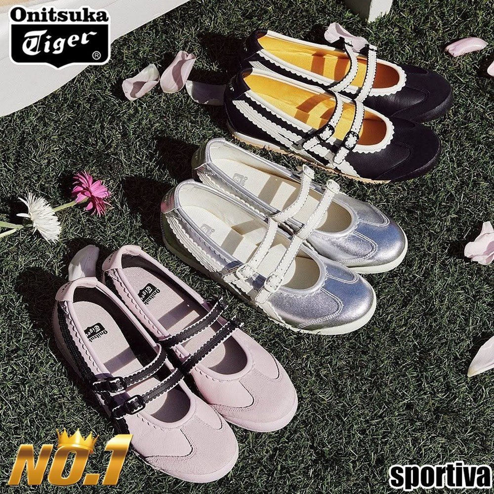 Onitsuka MEXICO 66 TGRS รองเท้าบัลเล่ต์แบน สุภาพสตรี