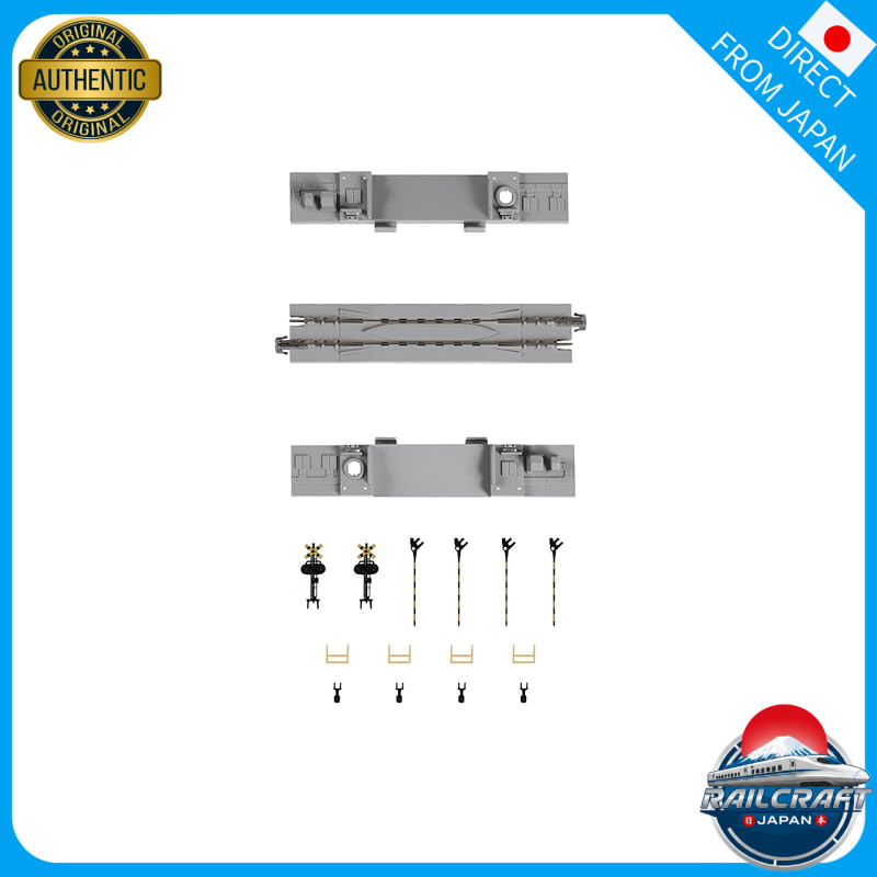 KATO N Scale Railroad Crossing Track #2 - Model Train Accessories