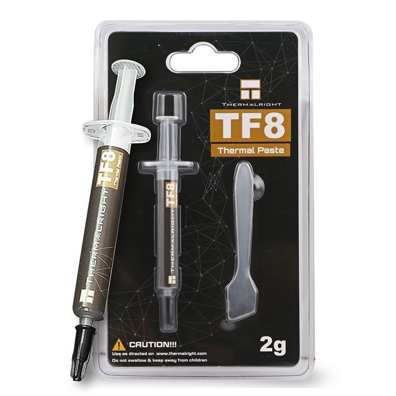 Limin Thermalright TF8 จาระบีซิลิโคนนําความร้อน 2g 14 พร้อมมีดโกน