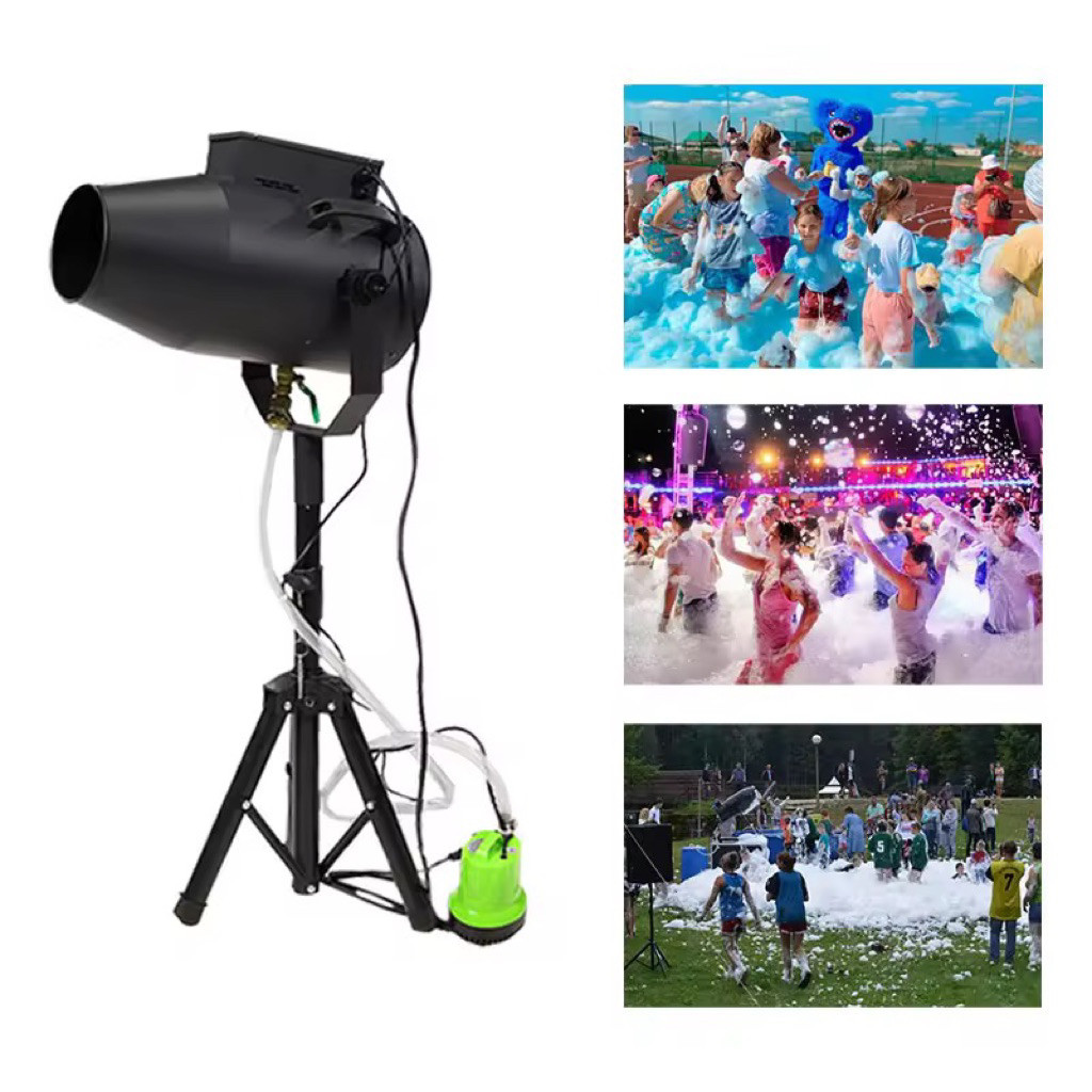 เครื่องทำปาร์ตี้โฟม cannon party foam Party Foam Machine เครื่องยิงโฟมฟอง