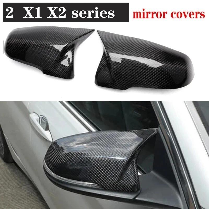 สําหรับ BMW 1 2 Series X1 Z4 G29 F40 F45 F46 F48 แห้งคาร์บอนไฟเบอร์กระจกมองหลังด้านข้างกระจกที่อยู่อ