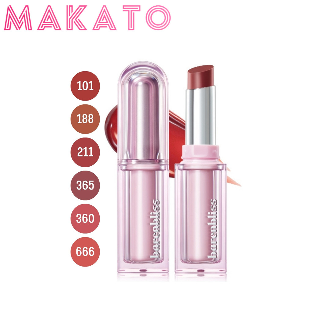 bnb barenbliss Butter Melt Tinted Lipstick ลิปบาล์มมีสี ลิปฉ่ำวาว เนื้อนุ่ม เกลี่ยง่าย ไม่เหนียว