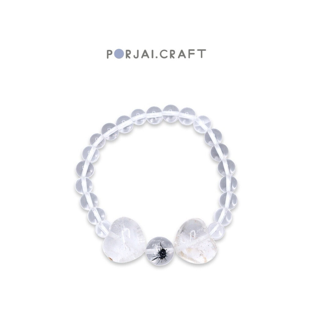 Hollandite Accent Quartz Bracelet สร้อยข้อมือฮอลแลนไดต์ในควอตซ์ ราคา ถูกที่สุด ดีลบีเคเค แกลเลอรีภาพที่ 5
