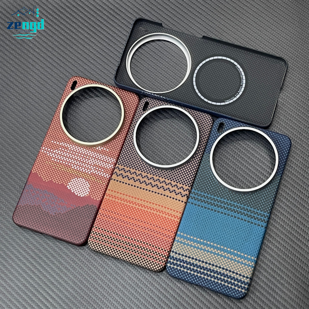 สําหรับ Vivo X300 Ultra Aramid Fiber Magnetic เคสป้องกัน Slim น้ําหนักเบาทนทานกันกระแทกฝาครอบโทรศัพท์ป้องกันเต็มรูปแบบ