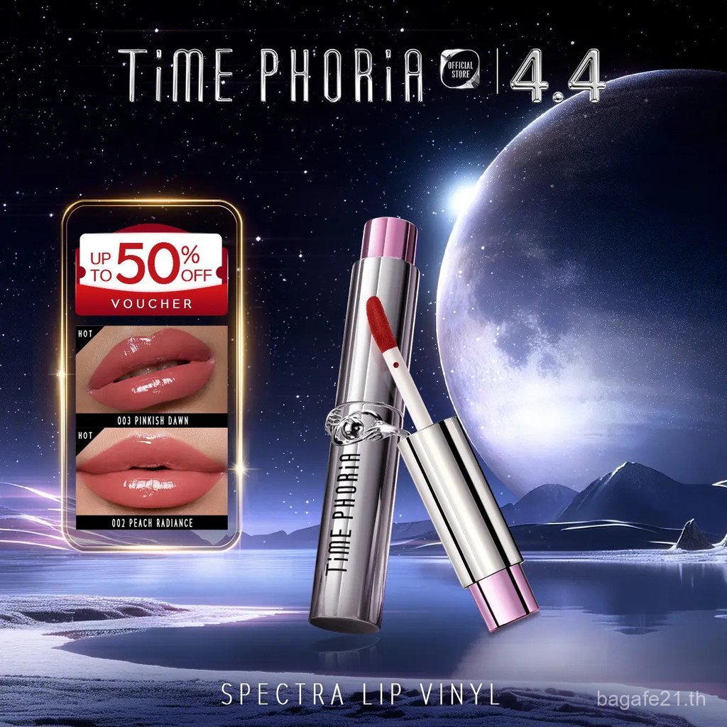 TIMEPHORIA-SPECTRA Ultra Stay-Shine Transfer Proof LIP VINYL 5G LONG-LASTING SHINE NON-STICKY NO LIP