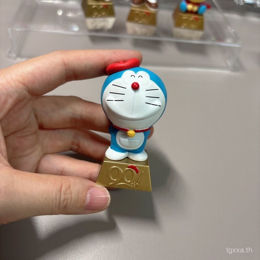 สินค้าจํานวนมากของแท้ Fujiko Fujio · ครบรอบ 90 ปี Limited Doraemon เขย่าหัวสั่น เครื่องประดับจํากัด