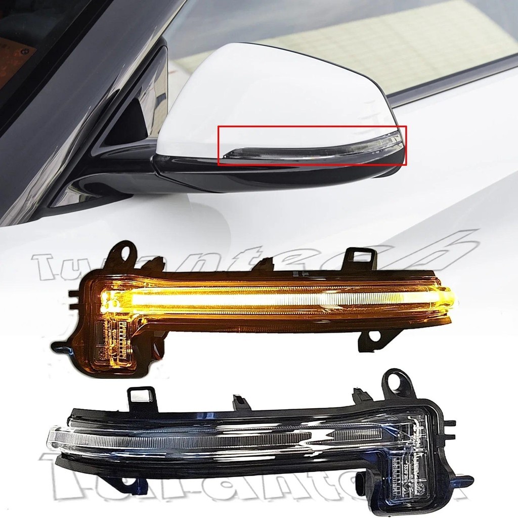 2 ชิ้นไฟเลี้ยวสําหรับ BMW Z4 Roadster G29 20i 30i M40i Amber ฝาครอบกระจก Len