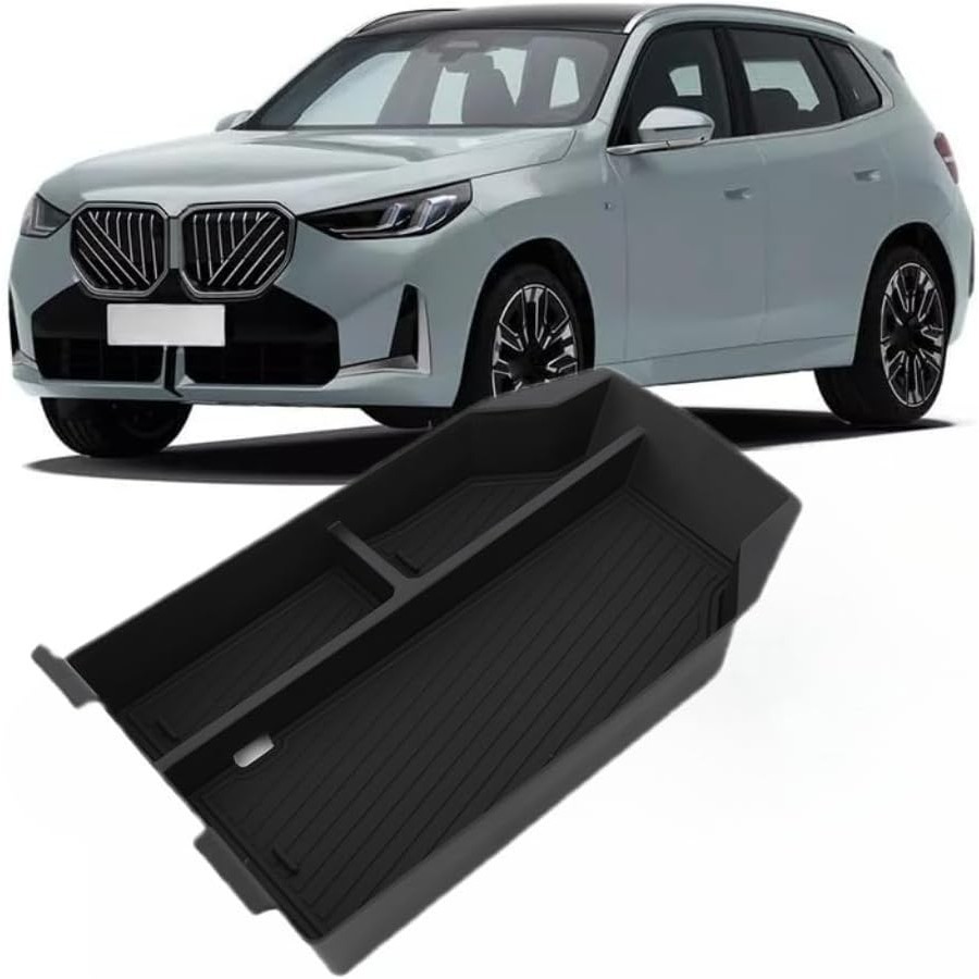 ใช้งานร่วมกับ BMW ใหม่ X3 (30 xDrive/M50 xDrive) Auto Accessories Center Armrest คอนโซล Organizer Ce