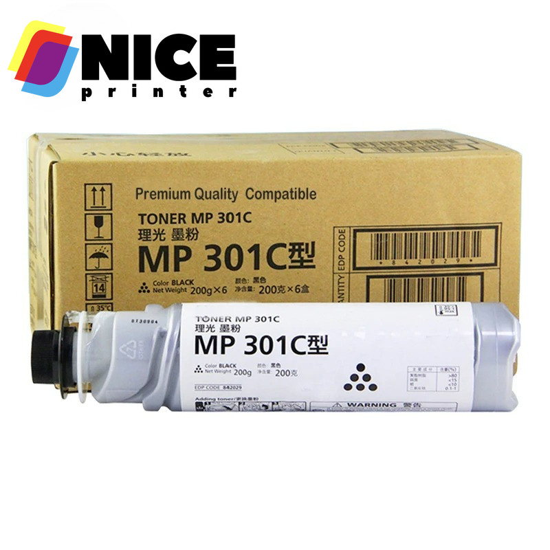 1PC BK200g MP 301 MP301 ตลับหมึกสําหรับ Ricoh MP 301SP 301SPF เครื่องถ่ายเอกสารอะไหล่เครื่องถ่ายเอกส