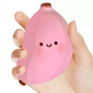 อวบกล้วย Squishy Squeezable ความเครียดบรรเทา Sensory Fidget ของเล่นสําหรับชายหญิงนักเรียนห้องเรียนโรงเรียนสํานักงาน antirtth