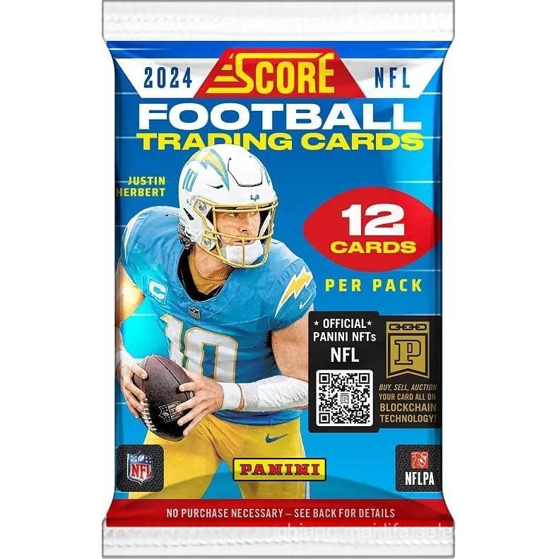 2024 Panini Score Football NFL Trading Card ขายปลีกแพ็ค