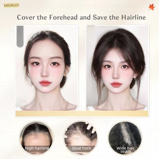 วิกผมเพิ่มความสูงสีขาว แบบไม่มีรอยต่อ สำหรับสวมเหนือศีรษะ