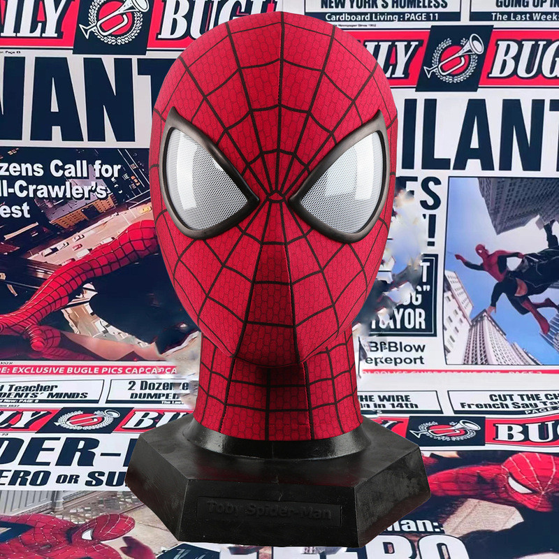 Extraordinary Spiderman 2 Mask Movie Restoration Garfield Peter Parker Craft Source ผู้ผลิต R
