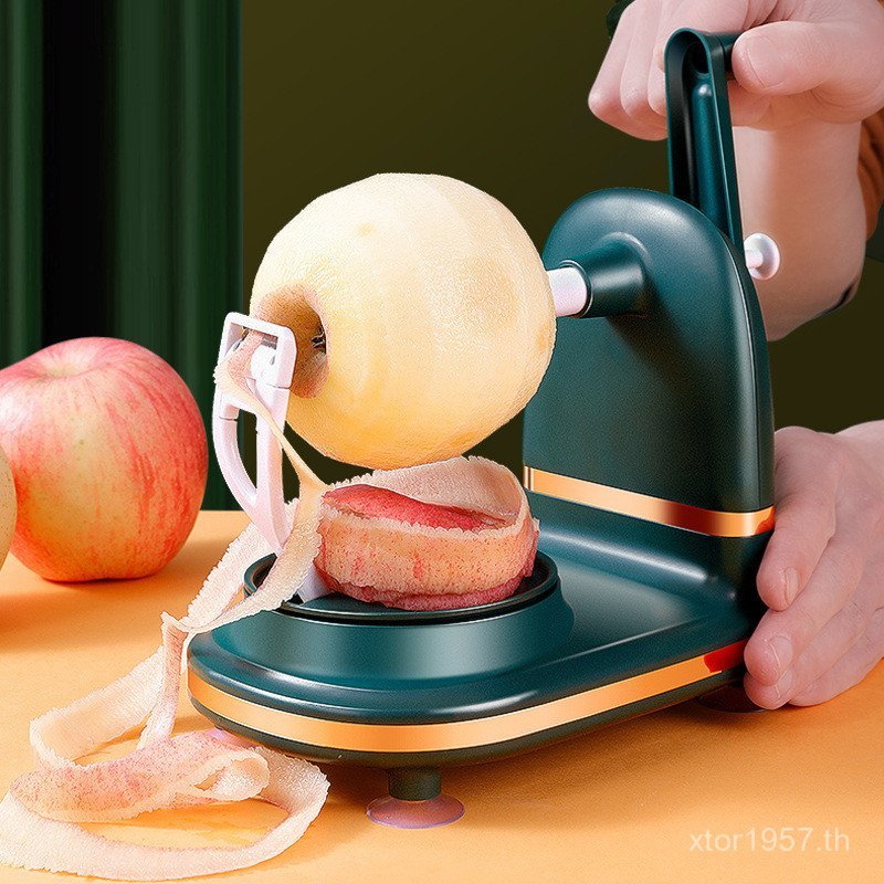 เครื่อง Peeling Planer Hand-Cranked อัตโนมัติผลไม้มีดในครัวเรือน Peeling Peeling Peeling I4YT