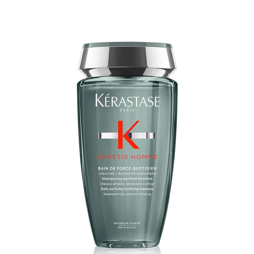 Kerastase Genesis Homme Bain De Force Shampoo For Men - ทําความสะอาดล้ําลึกและให้ความชุ่มชื่น สําหรั
