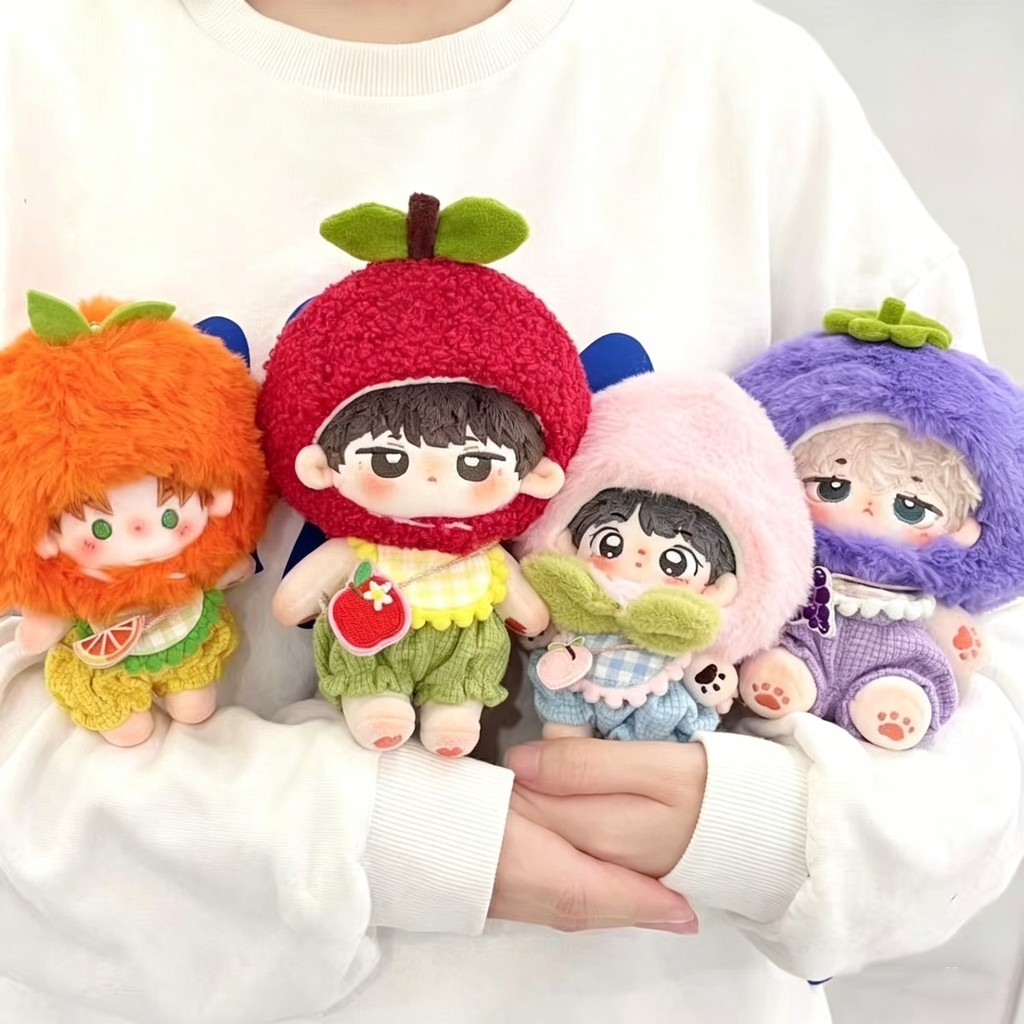 มูลค่าสูงน่ารักผลไม้หมวกตุ๊กตาผ้าฝ้ายตุ๊กตาหมวกอินเทรนด์ตุ๊กตาตุ๊กตาของขวัญจี้อุปกรณ์เสริม