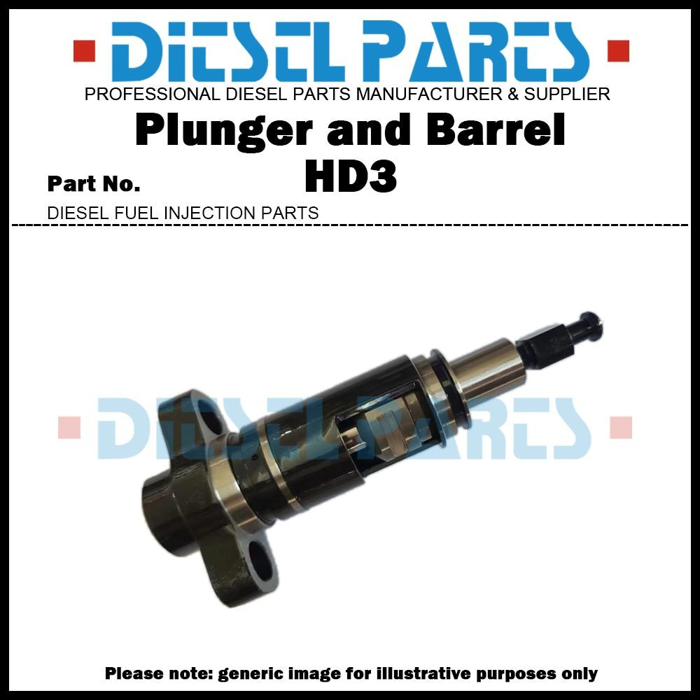 Plunger และ Barrel Assembly Plunger Block HD3 สําหรับ ISUZU 6WF1