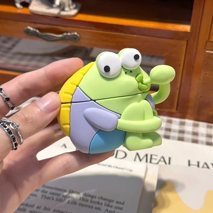 ส่งจากไทย เคส airpods case เคส airpods 4/3 เคส airpods 4 anc เคส airpods pro 3 AirPodsPro3/pro/pro2 น่ารักการ์ตูน Picasso ปลาน่าเกลียด airpods 3 Airpod4 เคสป้องกัน Airpod2/3 รุ่น Apple ชุดหูฟังบลูทูธไร้สาย – โปรปัง