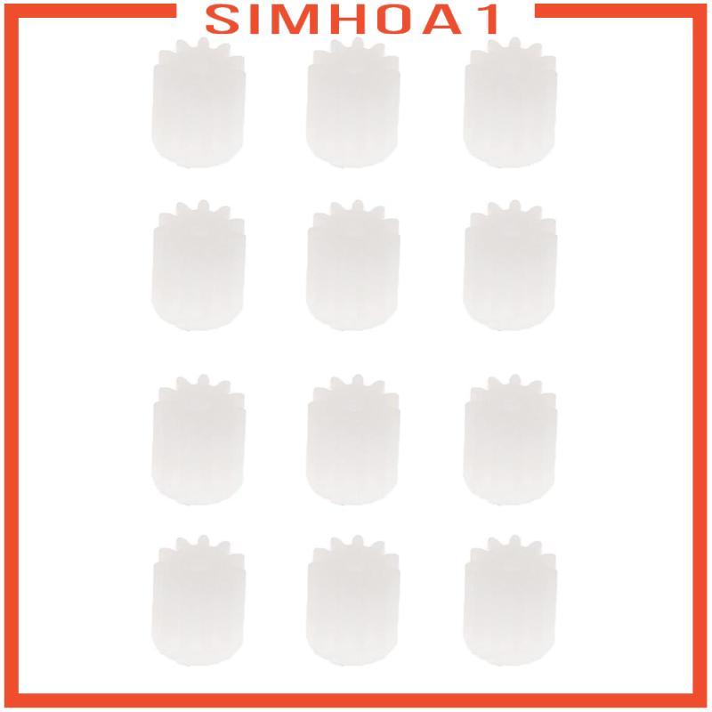 [Simhoa1] 12 ชิ้นมอเตอร์เกียร์มอเตอร์เกียร์สําหรับ RC Drone Quadcopter Hubsan H502S H502E U818A
