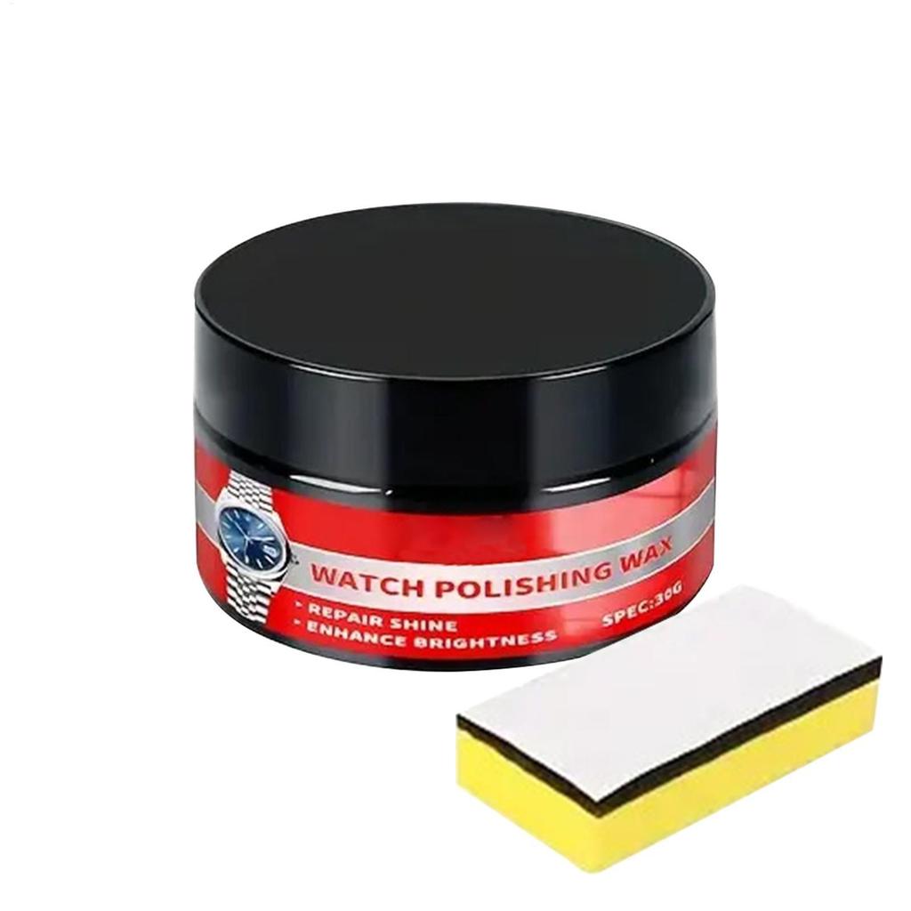 Watch Polishing Kit Metal Jewelry Paste with Sponge Strap and Screen Scratch Repair for Restores Gloss Cleaning shin1th