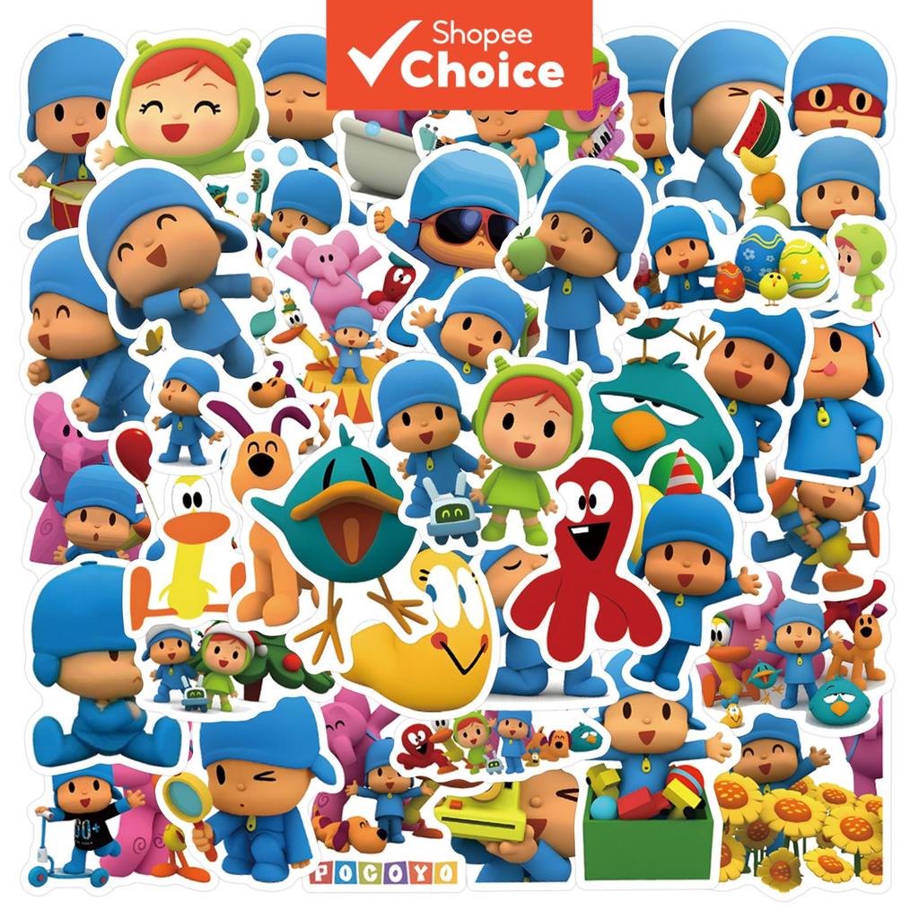 Pocoyo 275pcs สติกเกอร์ Retro Y2K Downtown Aesthetics สติกเกอร์อะนิเมะโรแมนติก 80s ตลก Art Cool Deacl Pack ตกแต่งคริสต์มาสกระเป๋าเดินทาง DIY กระเป๋าเดินทาง Party ของขวัญ