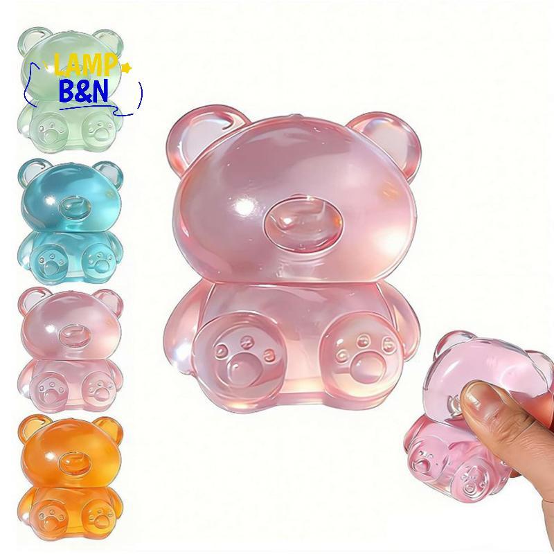 [B&N] Anti Stress การ์ตูนหมี Squishy ของเล่นบีบน่ารักน่ารัก Fidget สําหรับความวิตกกังวลบรรเทาเด็กผู้ใหญ่ของขวัญวันเกิดตกแต่ง [ใหม่]