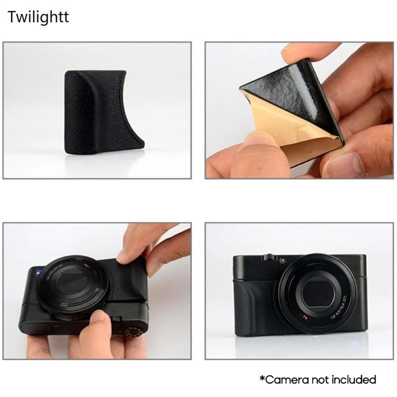 WILI กล้อง Hand Grip Pad สําหรับ DSC RX100M5 RX100M4 RX100M3 ป้องกันรอยขีดข่วนทนทาน