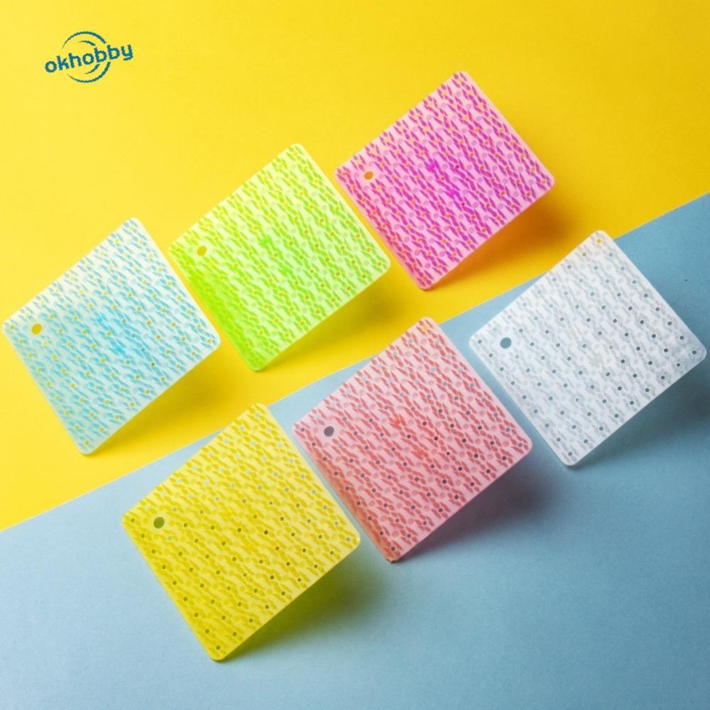 OKHOBBY แปรงทําความสะอาดผัก, อุปกรณ์ครัวพลาสติกแปรงรอยแยก, แครอทแบบพกพา 9 ซม.มันฝรั่ง Finger-cot แปรงอุปกรณ์ทําความสะอาด