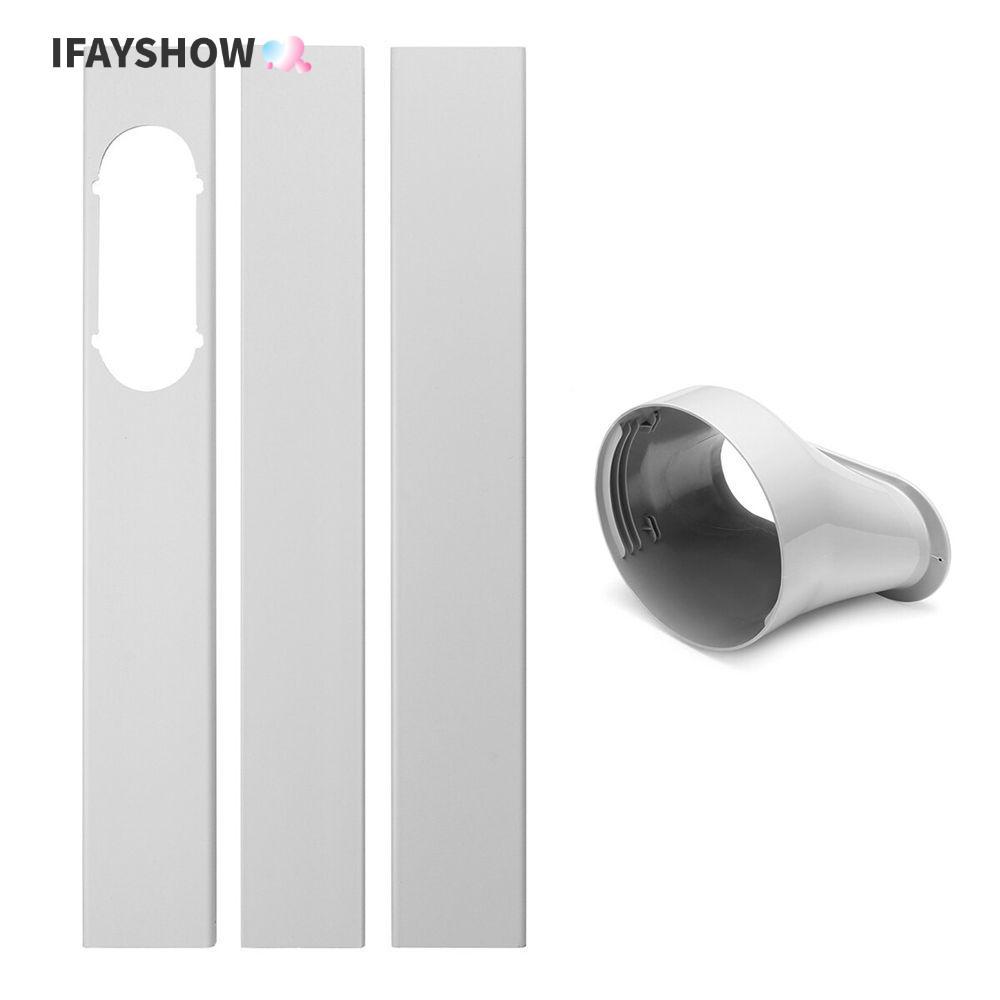IFAYSHOW 2/3 ชิ้น Adaptor Air Conditioner แบบพกพาปรับ Wind Shield