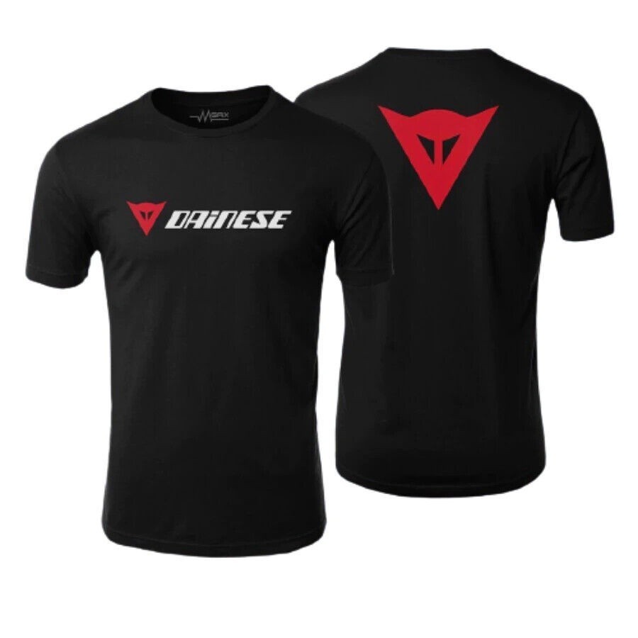เสื้อยืด Baju-Dainese เสื้อตาข่ายสีดําคู่พิมพ์เสื้อจักรยาน S-5XLS-5XL