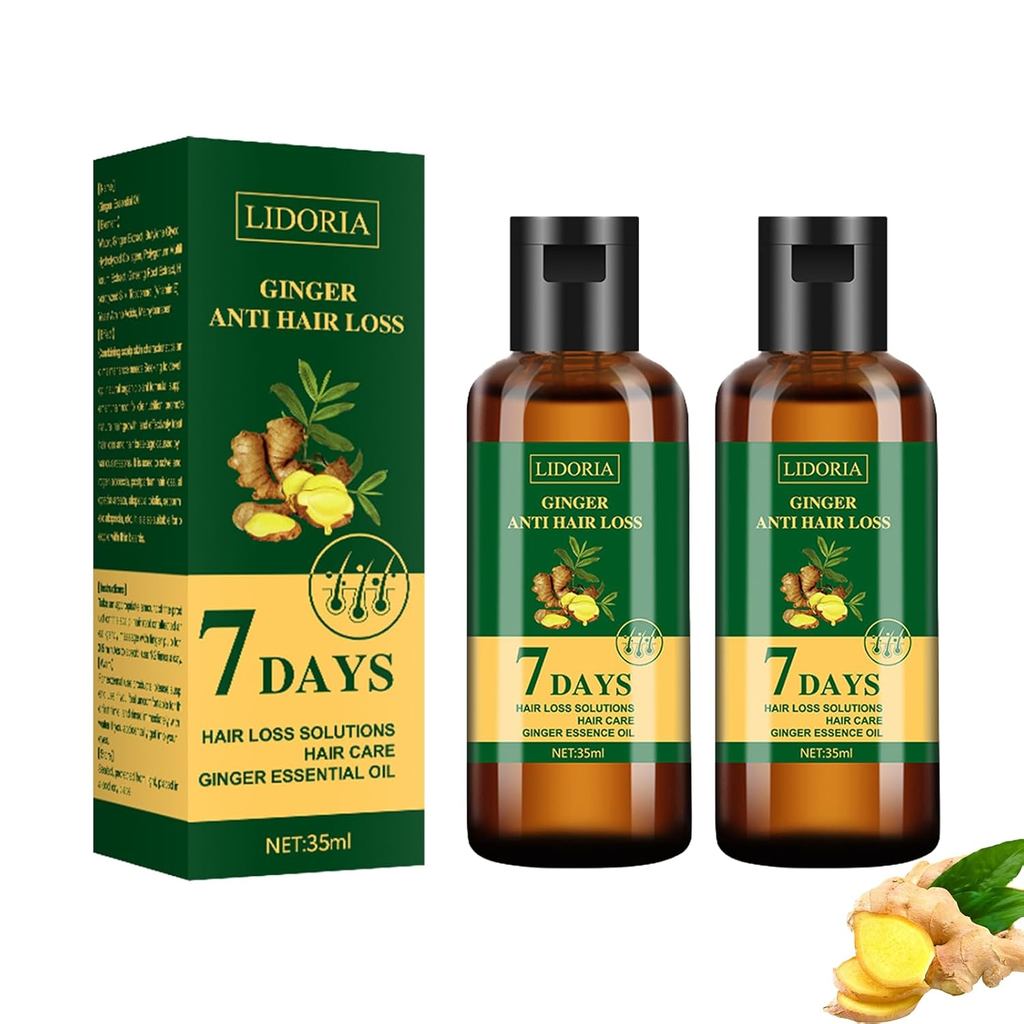 Lidoria Ginger Anti Hair Loss, Lidoria Ginger Anti Hair Loss 7 วันน้ํามัน,Lidoria Hair Oil, Ginger H