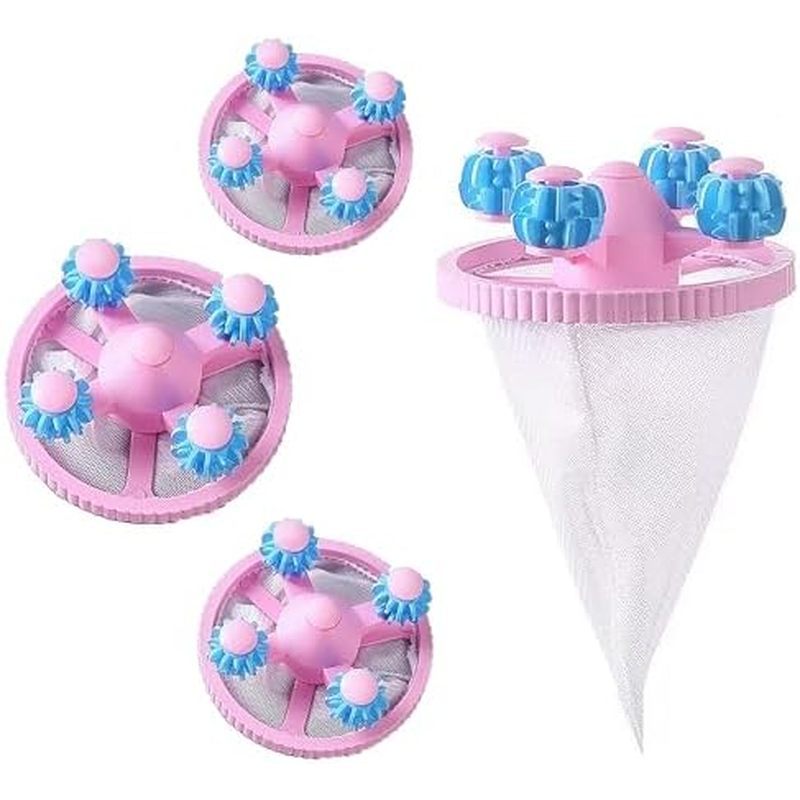 Pet Hair Remover for Laundry, Washing Machine Lint Catcher Hair Filter Bag, 3 Pack