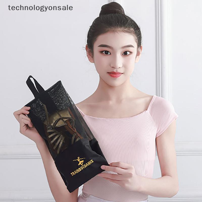 [Tech] 1PCDance Bag Shoes Storage Pouch Ballet Organizer Handbag Bags Pouches Satin Ballet Shoe Bag 