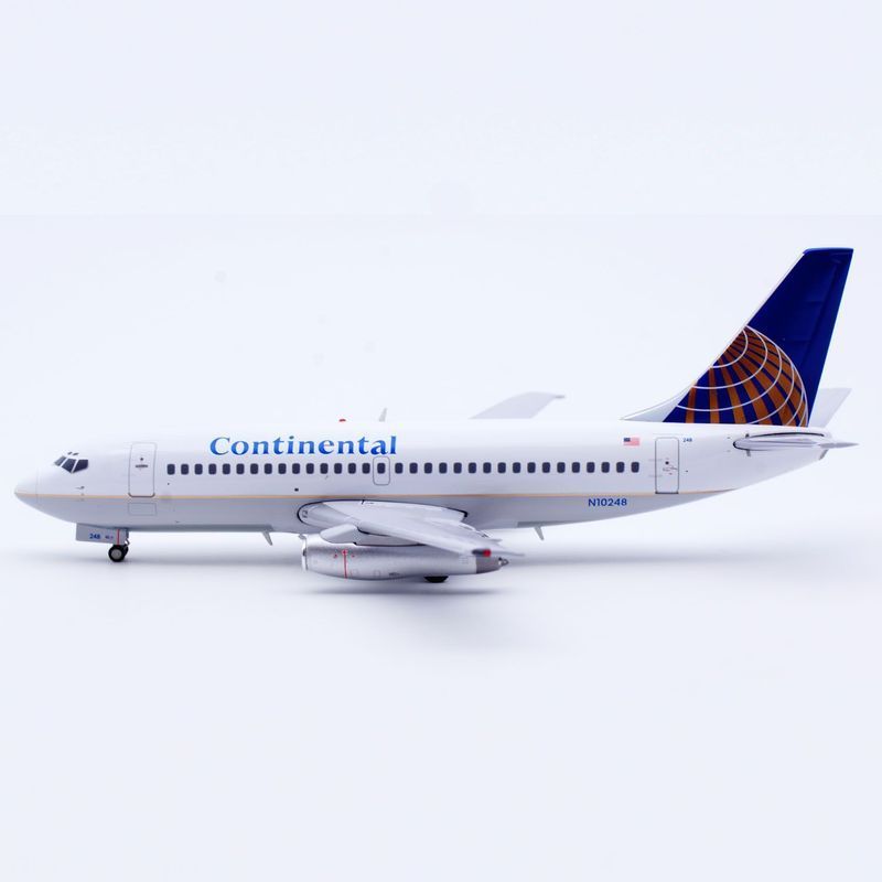 Jcwings 1: 200 โมเดลเครื่องบินโลหะผสม United Airlines Boeing B737-200 N10248
