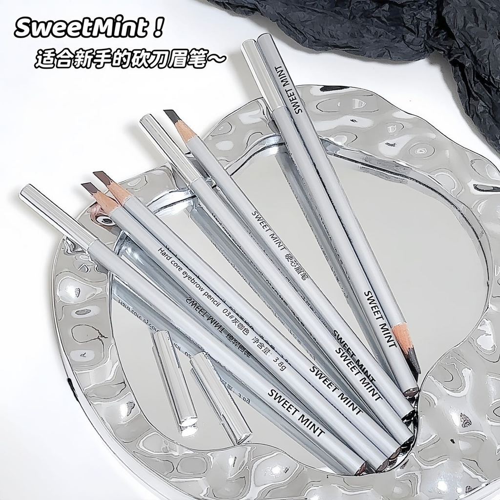 Sweetmint Hard Core Eyebrow Pencil Smooth Smooth Smooth Smooth Smooth Moms Roots Cut Eyebrow Pencil 