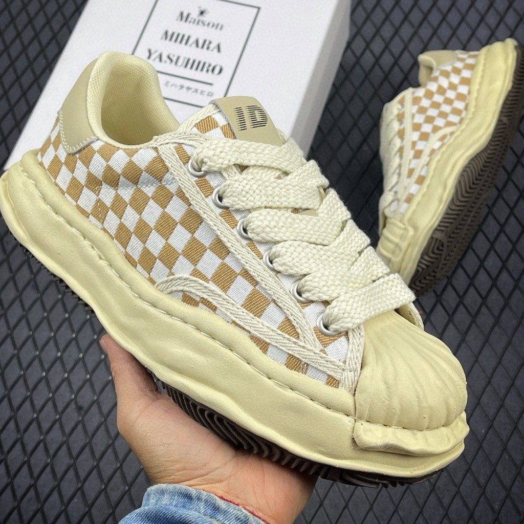 MMY Mihara Yasuhiro รองเท้าผ้าใบผู้ชาย พื้นไอศกรีม