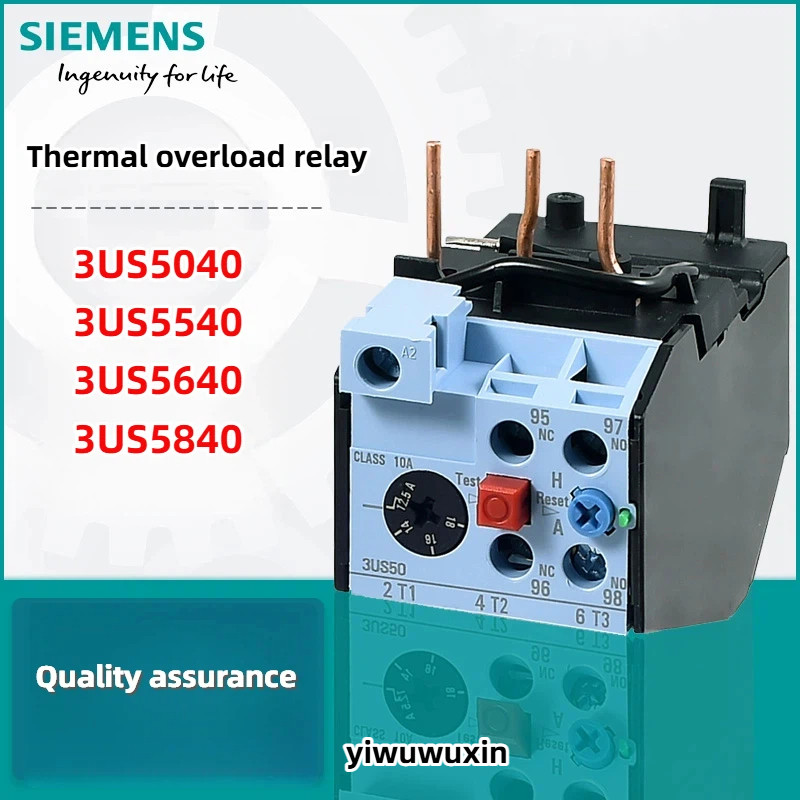 SIEMENS Thermal Overload Relay 3US5040 3US5540 3US5640 3US5840 มอเตอร์ Overload Heating Protector 3U