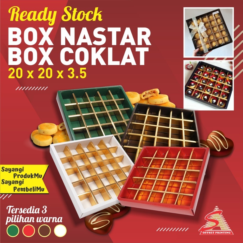 5 ชิ้น NASTAR BOX / CHOCOLATE / M0CHI 25 SEGMENTS