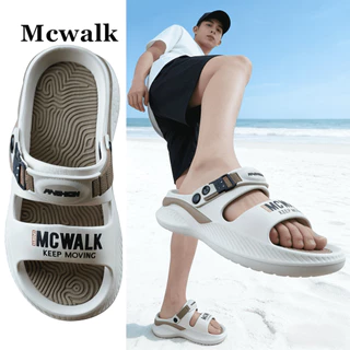 MCWALK แบบคลาสสิค ด้านล่างหนา 5 ซม. รองเท้าแตะ สากลชาย และหญิง รองเท้าทำงาน รองเท้าแตะ MC2409-1