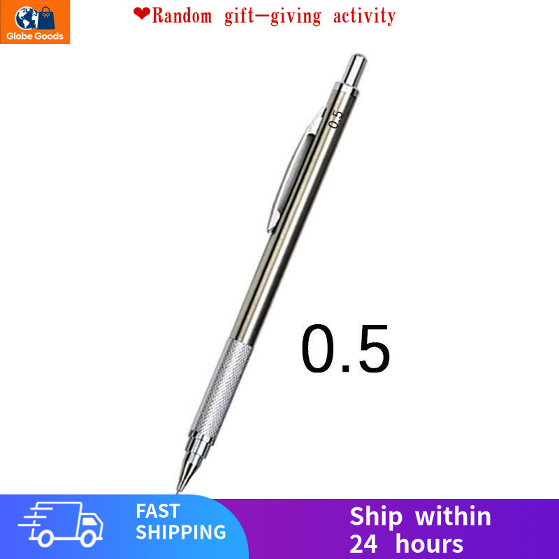 [จํากัดเวลาจัดส่งฟรี] ดินสอโลหะ 0.5/0.7/0.9/1.3/2.0 มม. ดินสอกด ดินสอกด พร้อมส่ง - รูปที่ 4