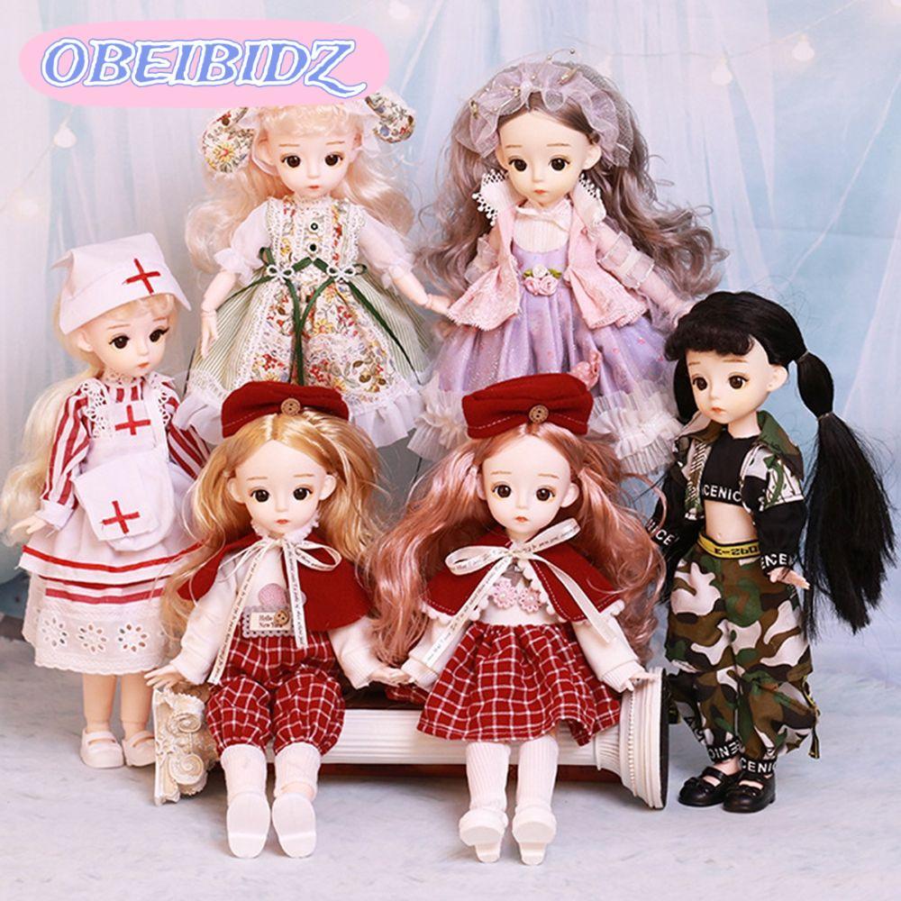 OBEIBIDZ ตุ๊กตาเสื้อผ้า Obitsu 11 Ob11 สําหรับ Ob11 Gsc อุปกรณ์เสริม 16 ~ 17 ซม.ตุ๊กตาชุด