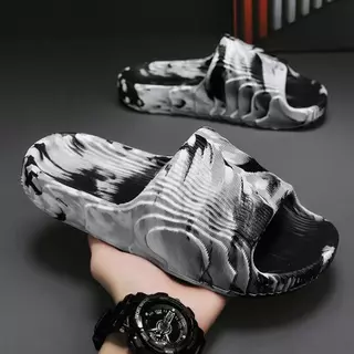รองเท้าแตะแฟชั่น WF 6031 ** ลายไม้ พื้นนิ่ม สวมใส่ได้ทุกวัน Size:36-45 น้ำหนักเบา ทำความสะอาดง่าย ใส่สบาย