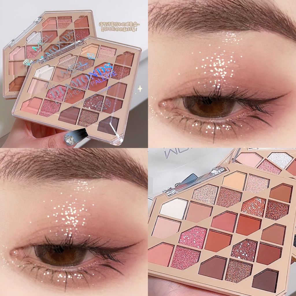 MGL 22 Color Eyeshadow Matte Pearlescent Earth Color Eyeshadow Palette
